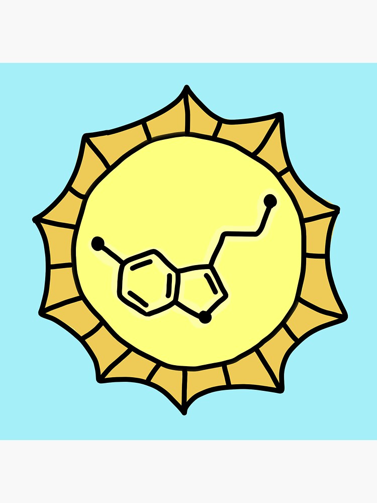 "serotonin sun" Sticker for Sale by coldweatherblu Redbubble