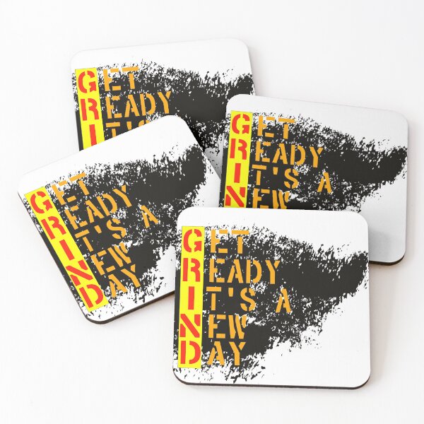 Item preview, Grind: Get Ready It's a New Day designed and sold by Home and Office.