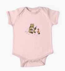 Bear & Fox Short Sleeve Baby One-Piece