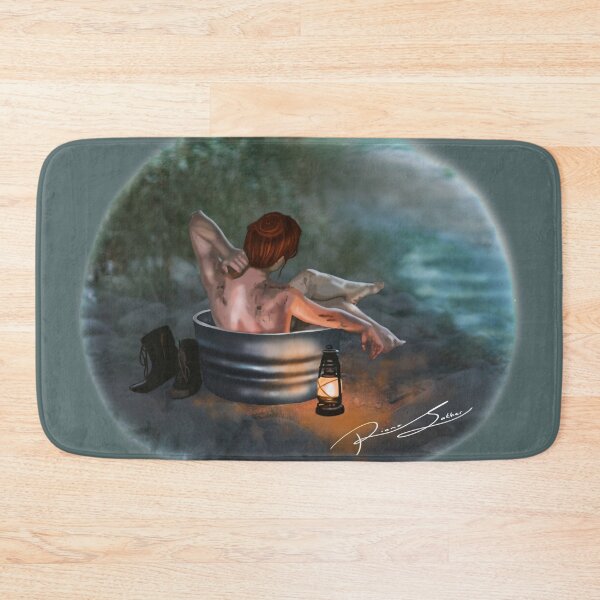 Item preview, Army Girl Bath designed and sold by artsyrere.