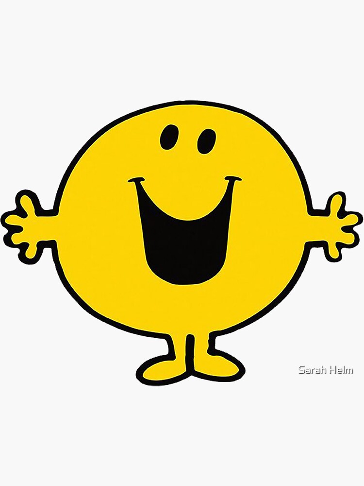 Mr Happy Stickers Redbubble - felipe sadhappy story roblox