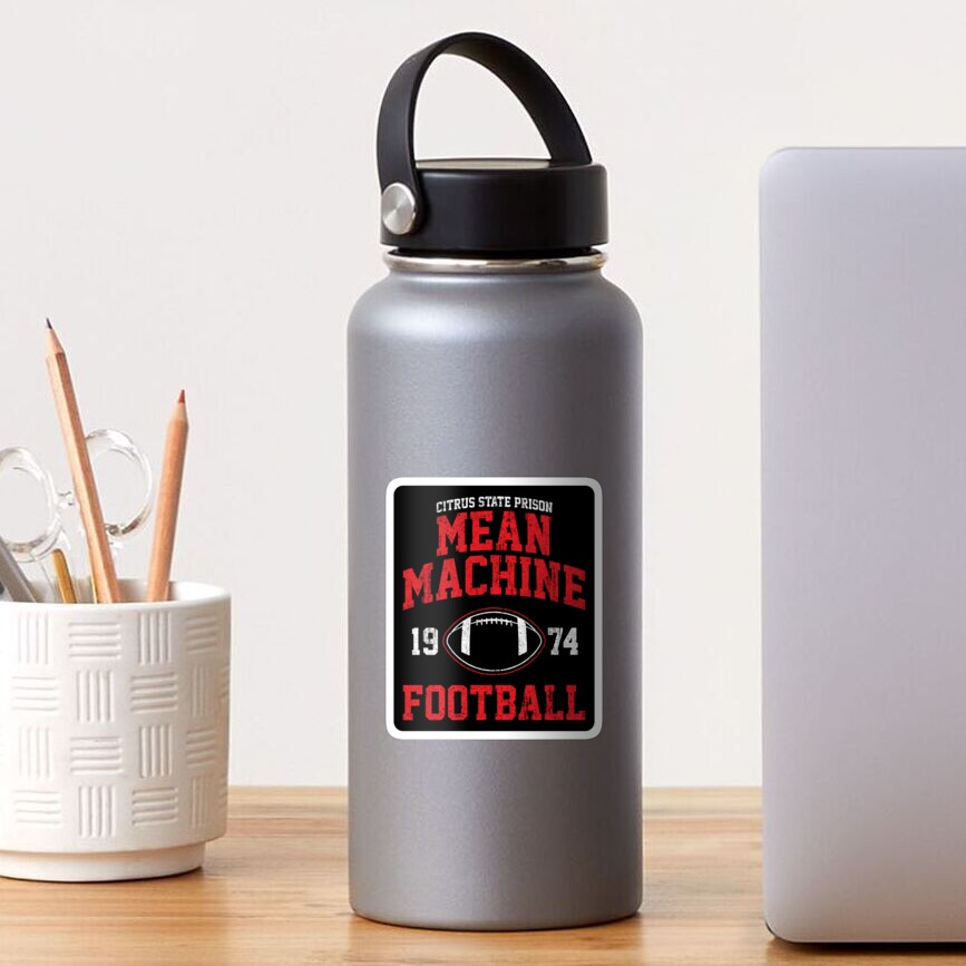 "Mean Machine Football" Sticker by huckblade Redbubble