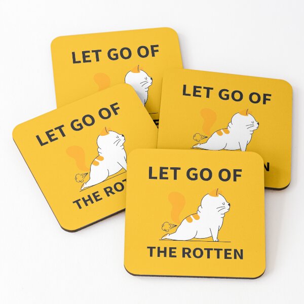 Item preview, Farting Cat Yoga let go of the rotten designed and sold by javes93.