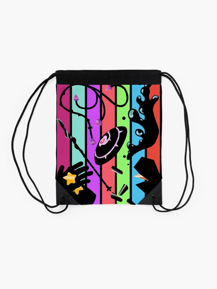 Alternate view of Weapons and Things Drawstring Bag