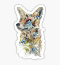 Heroes of Lylat Starfox Inspired Classy Geek Painting Sticker