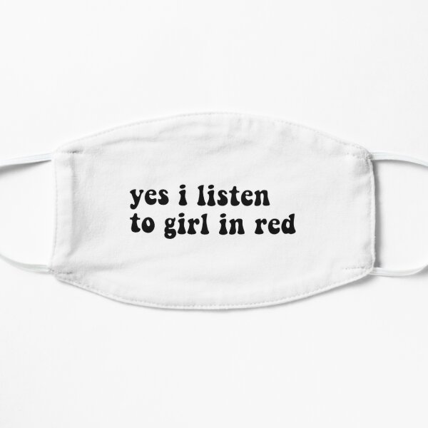 Girl In Red Face Masks Redbubble - bad idea roblox id code girl in red
