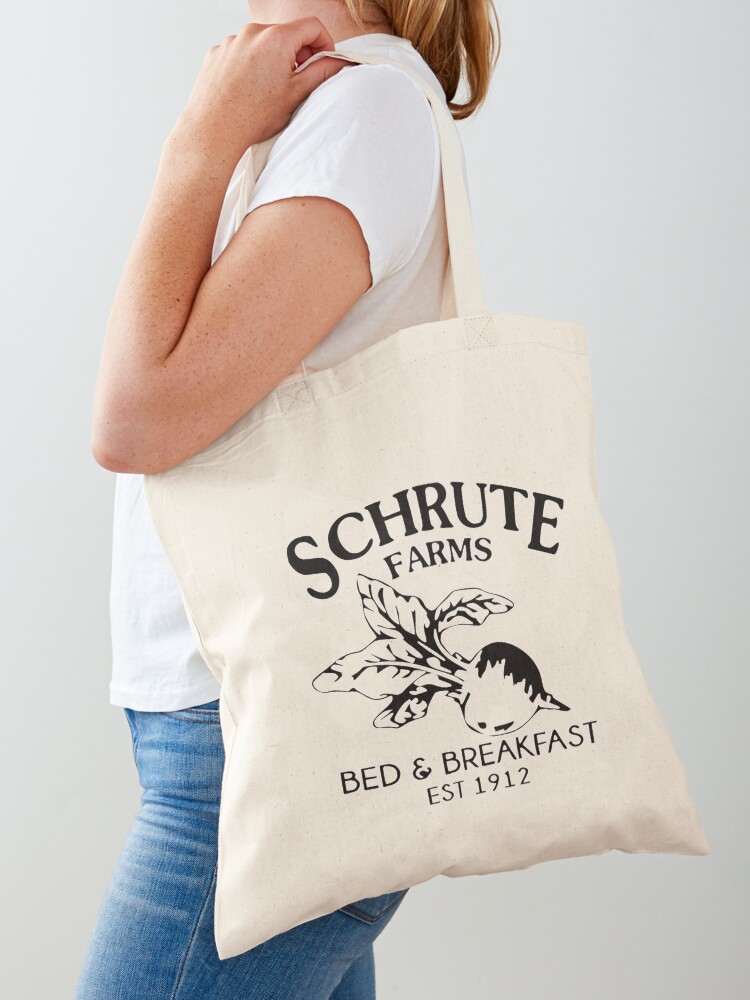 Thumbnail 1 of 5, Tote Bag, Schrute Farms Bed and Breakfast  designed and sold by BossBabe.