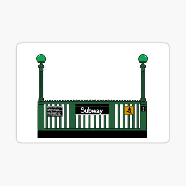 Item preview, NYC Subway Station designed and sold by olivialong05.