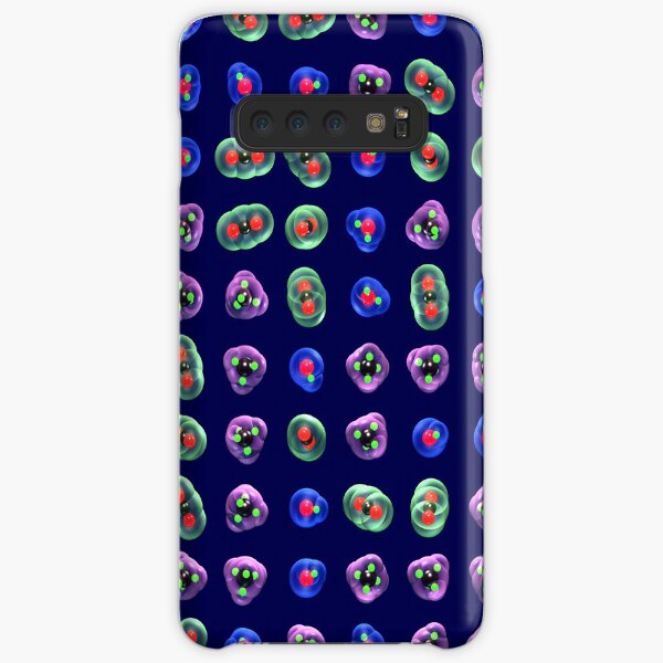 Greenhouse Gases Bright on Dark Blue Samsung Galaxy Snap Case