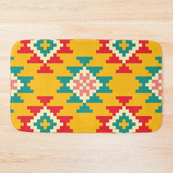 Item preview, Colorful and Bold Native Pattern on Yellow designed and sold by Lori-Goree.