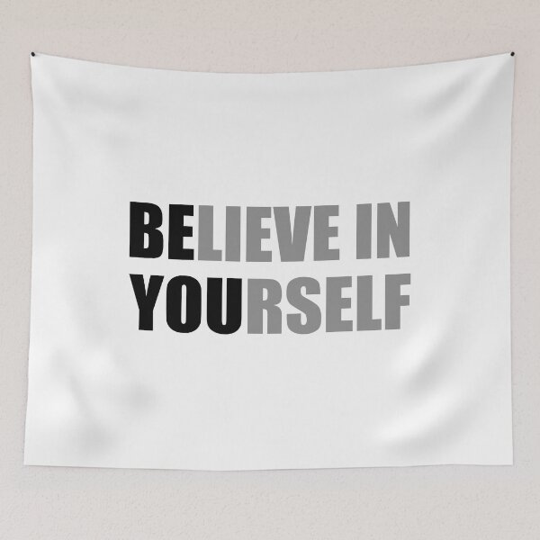 Item preview, BElieve in YOUrself Slim Fit T-Shirt designed and sold by sfyn-na.