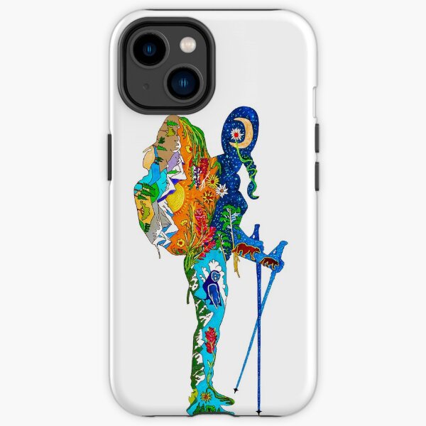 Hiker Gal iPhone Tough Case