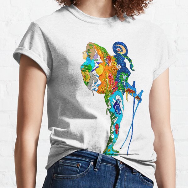 Hiker Gal Classic T-Shirt