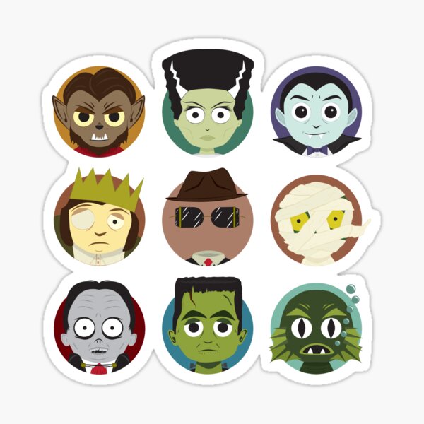 Little Monsters Sticker