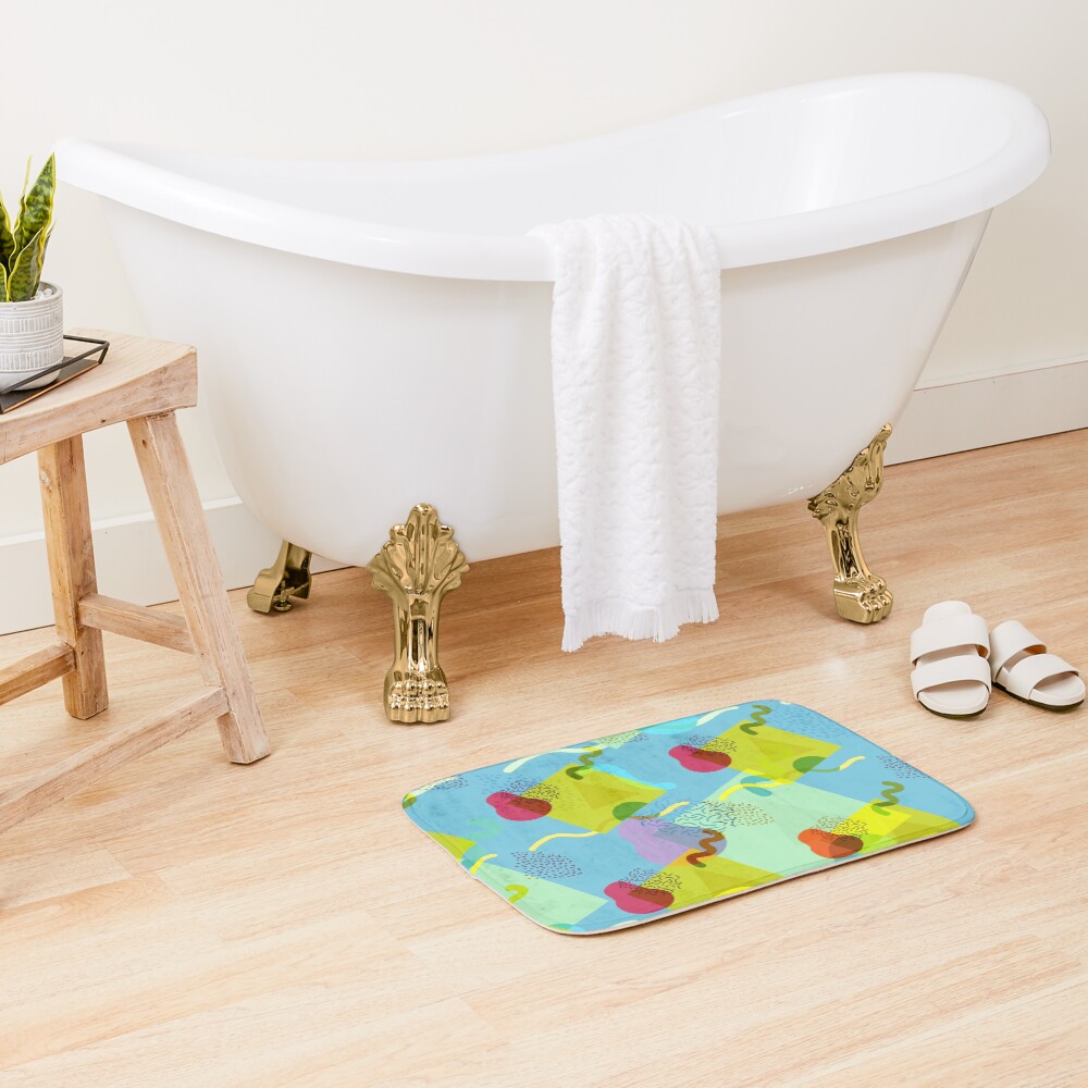 Item preview, Bath Mat designed and sold by SquibbleDesign.