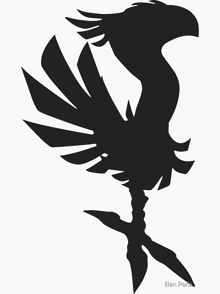 Chocobo Sticker For Sale By Fstart Redbubble