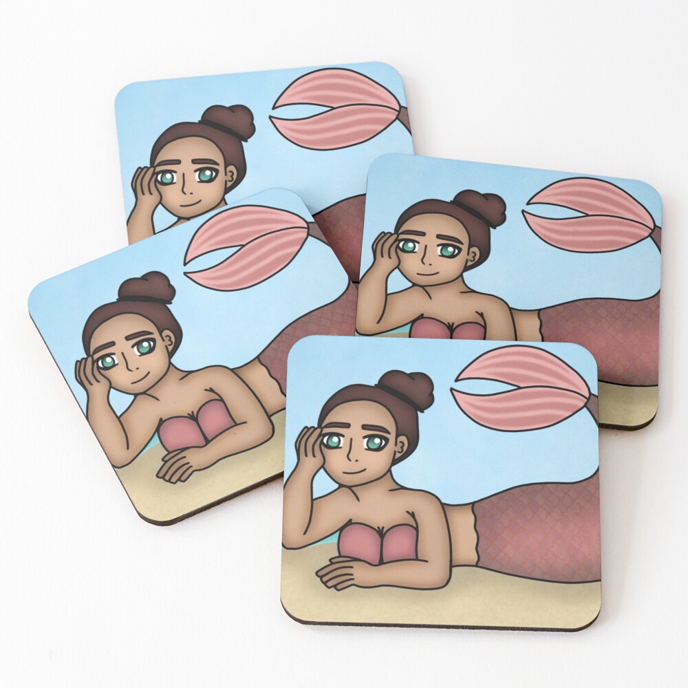 Item preview, Coasters (Set of 4) designed and sold by CreateWithRose.