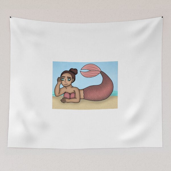Item preview, Beachy Mermaid designed and sold by CreateWithRose.