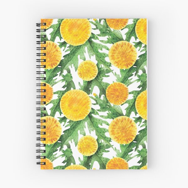 Item preview, Watercolor Dandelion Garden in Yellow and green designed and sold by Lori-Goree.
