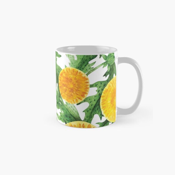 Item preview, Watercolor Dandelion Garden in Yellow and green designed and sold by Lori-Goree.