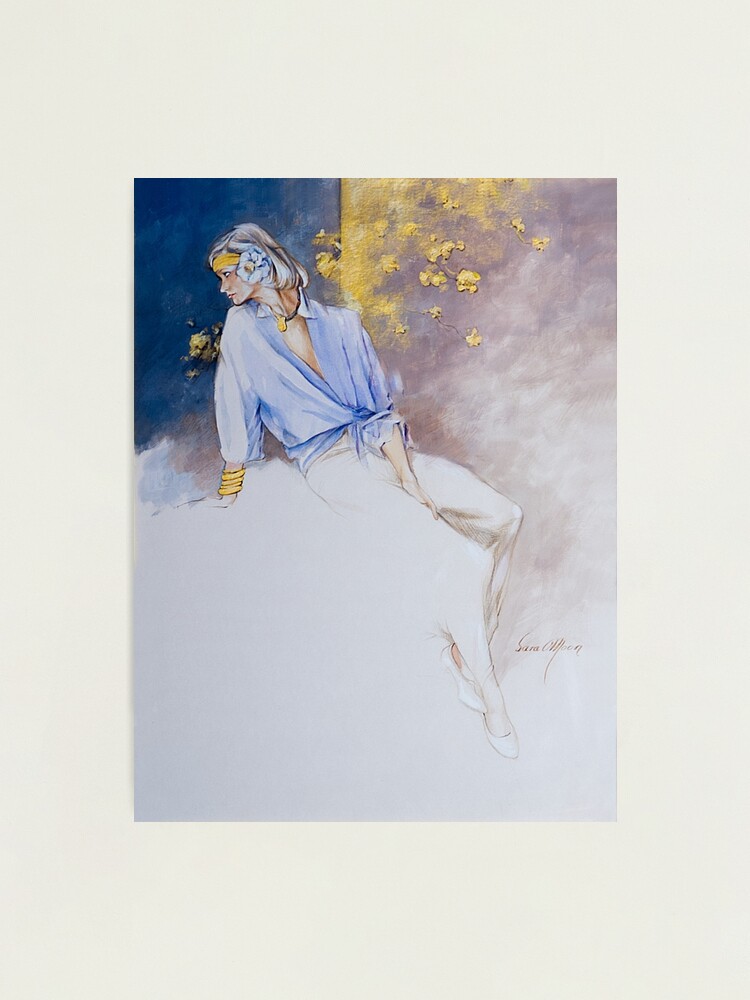 Thumbnail 2 of 3, Photographic Print, Adelle designed and sold by Sara Moon.
