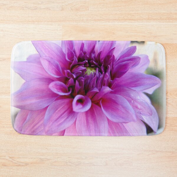 Pink Dahlia from A Gardener's Notebook Bath Mat