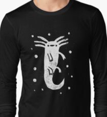 Axolotl Print Long Sleeve T-Shirt