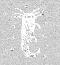 Axolotl Print Kids Pullover Hoodie