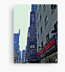 Ed Sullivan Theatre, The Late Show Sign, Broadway NYC Leinwanddruck