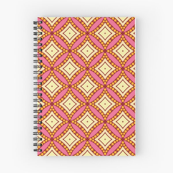 Item preview, Mid Century Kitschy Pattern in Pink and Yellow designed and sold by Lori-Goree.