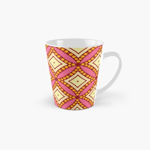 Item preview, Mid Century Kitschy Pattern in Pink and Yellow designed and sold by Lori-Goree.