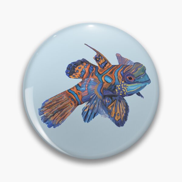 Item preview, Watercolor Mandarinfish  designed and sold by Deborah Camp.