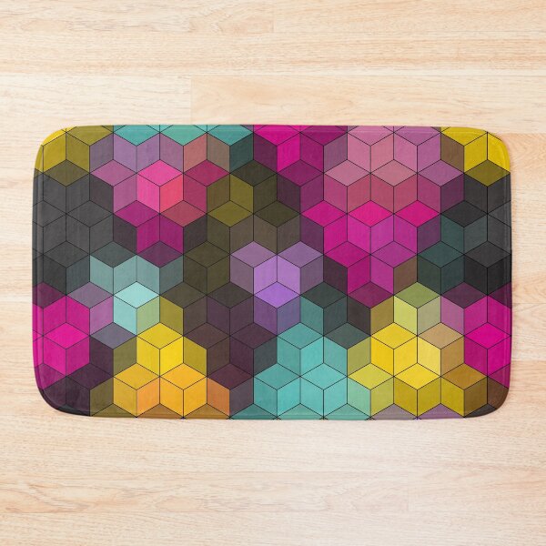 Item preview, Multi-colored geometric shapes designed and sold by fuzzyfox.