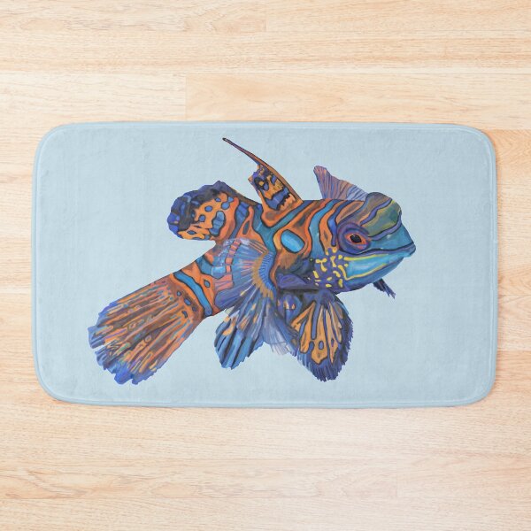 Item preview, Watercolor Mandarinfish  designed and sold by Deborah Camp.