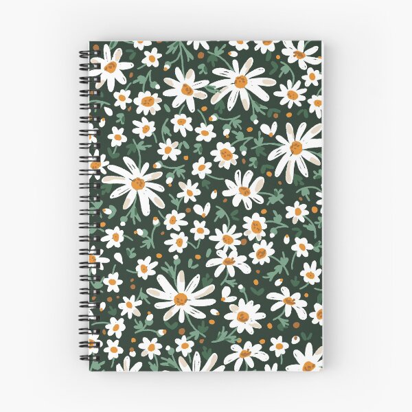 Item preview, Friendly Flowers Pattern on Black designed and sold by Lori-Goree.