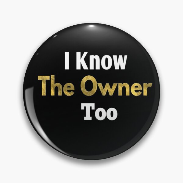 Item preview, I Know The Owner Too/ Funny Bartender / Bartender Gift /Tank Top Golden style idea design designed and sold by Chamssou.