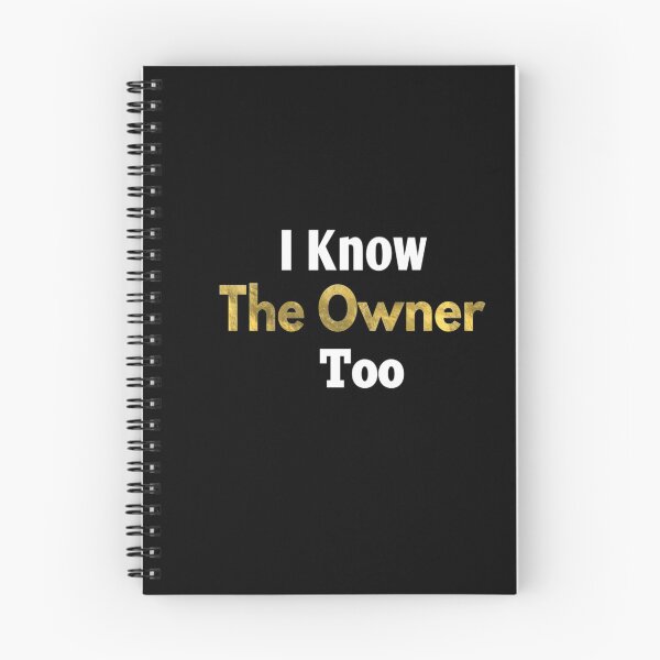 Item preview, I Know The Owner Too/ Funny Bartender / Bartender Gift /Tank Top Golden style idea design designed and sold by Chamssou.