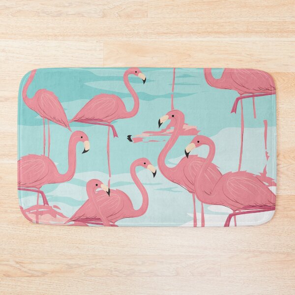Item preview, Kitschy Retro Flamingos designed and sold by Lori-Goree.