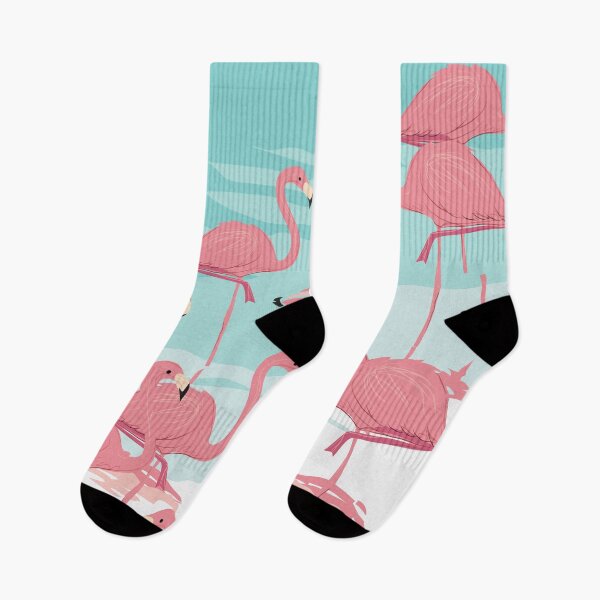 Item preview, Kitschy Retro Flamingos designed and sold by Lori-Goree.