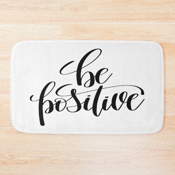 Item preview, Be Positive Inspirational and Motivational Quotes designed and sold by ProjectX23.