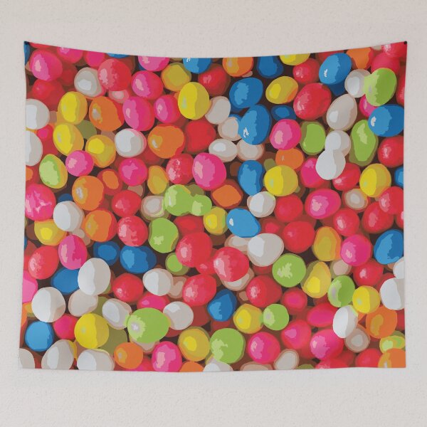 Item preview, Kitschy Gumball Candy Pattern designed and sold by Lori-Goree.