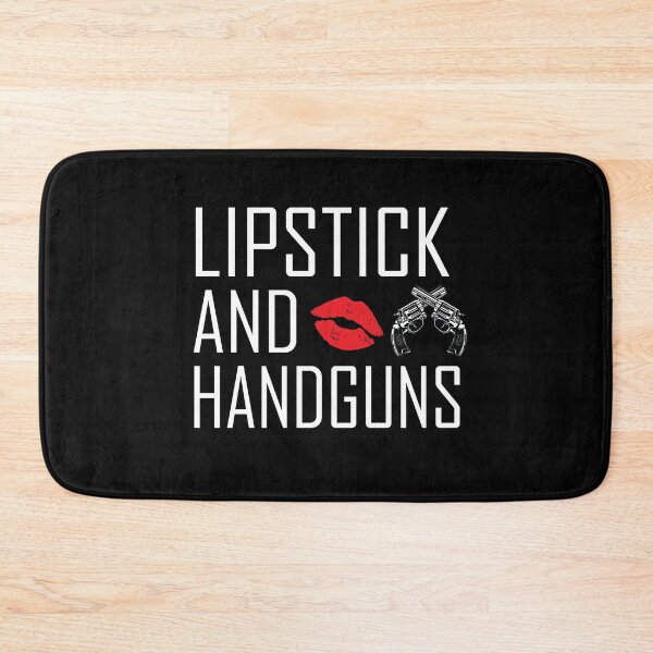 Item preview, Lipstick And HandGuns designed and sold by Merch By ika.