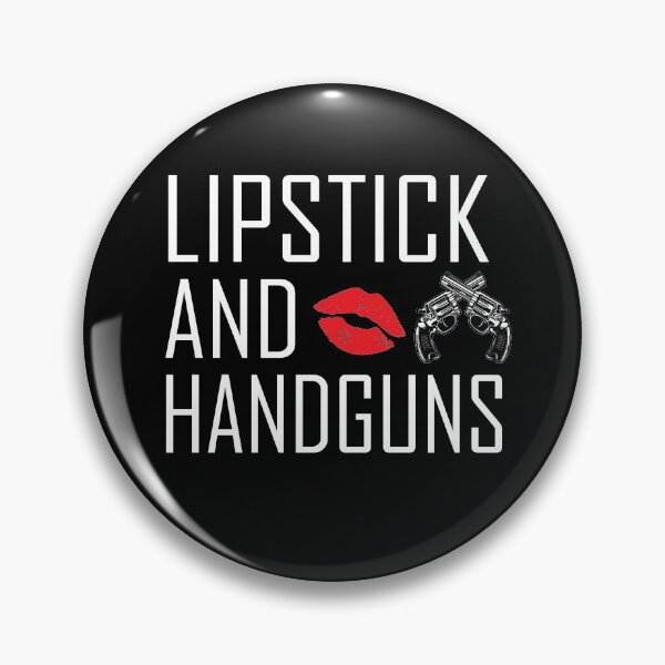 Item preview, Lipstick And HandGuns designed and sold by Merch By ika.