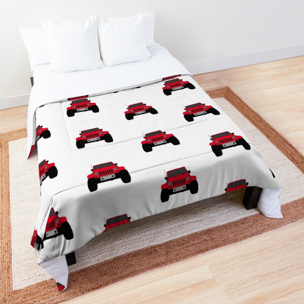 Jeep Life Comforters Redbubble