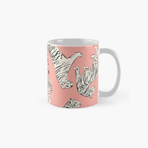 Item preview, White Tigers on Pink designed and sold by Lori-Goree.
