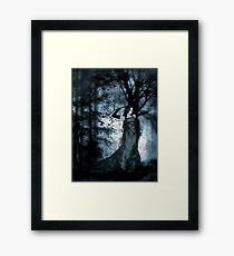 Dark Framed Print