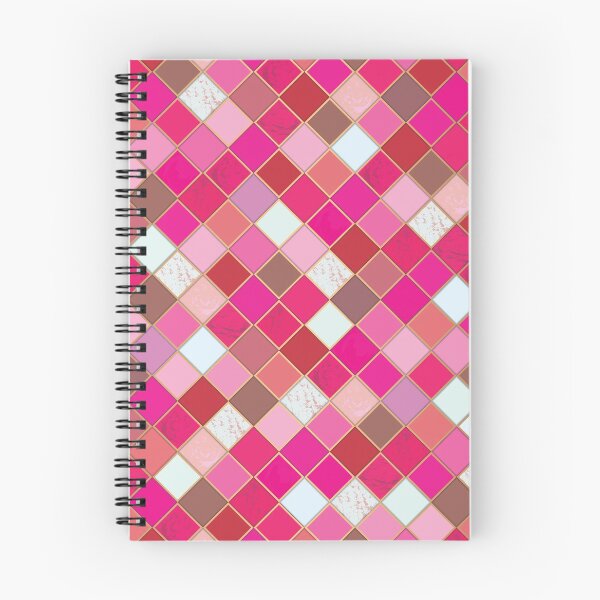 Item preview, Pink Tiles Pattern designed and sold by Lori-Goree.