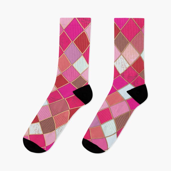 Item preview, Pink Tiles Pattern designed and sold by Lori-Goree.