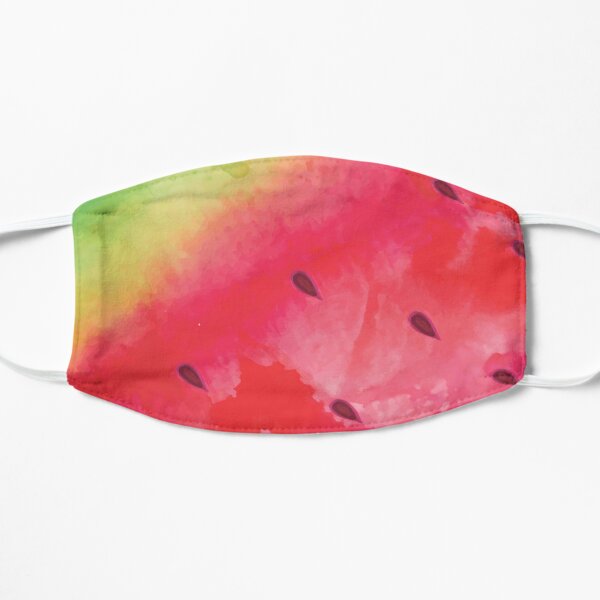 Refreshing Watermelon Watercolor Mask