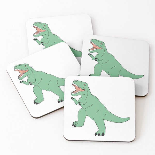 Item preview, T-Rex Dinosaur Cartoon Figure - Digital Illustration By Design by Cheyney designed and sold by designbycheyney.